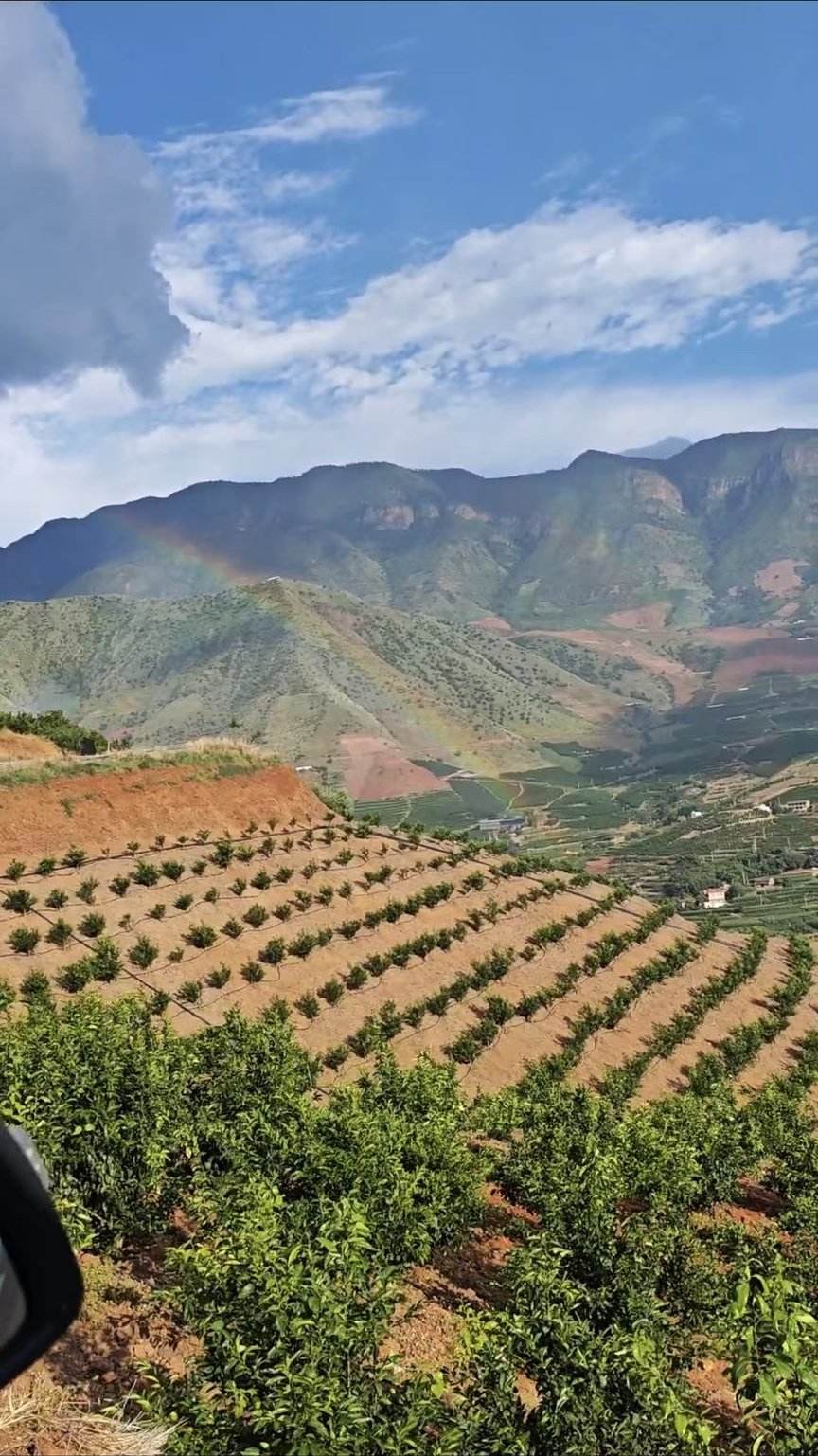 永胜沃柑山地基地首部机房与管网设备